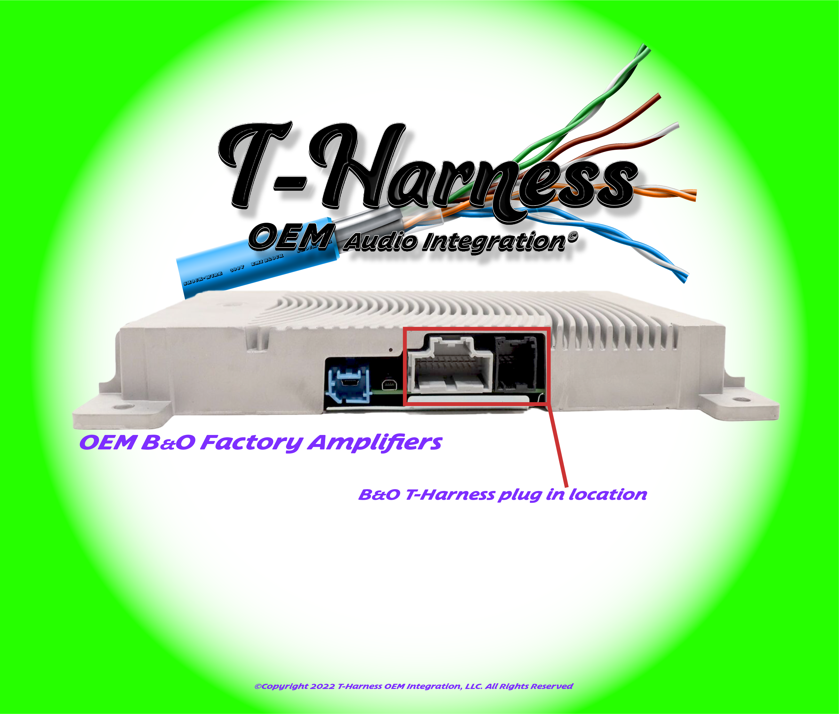 Ford B&O T-harness 2018-2023 R2G