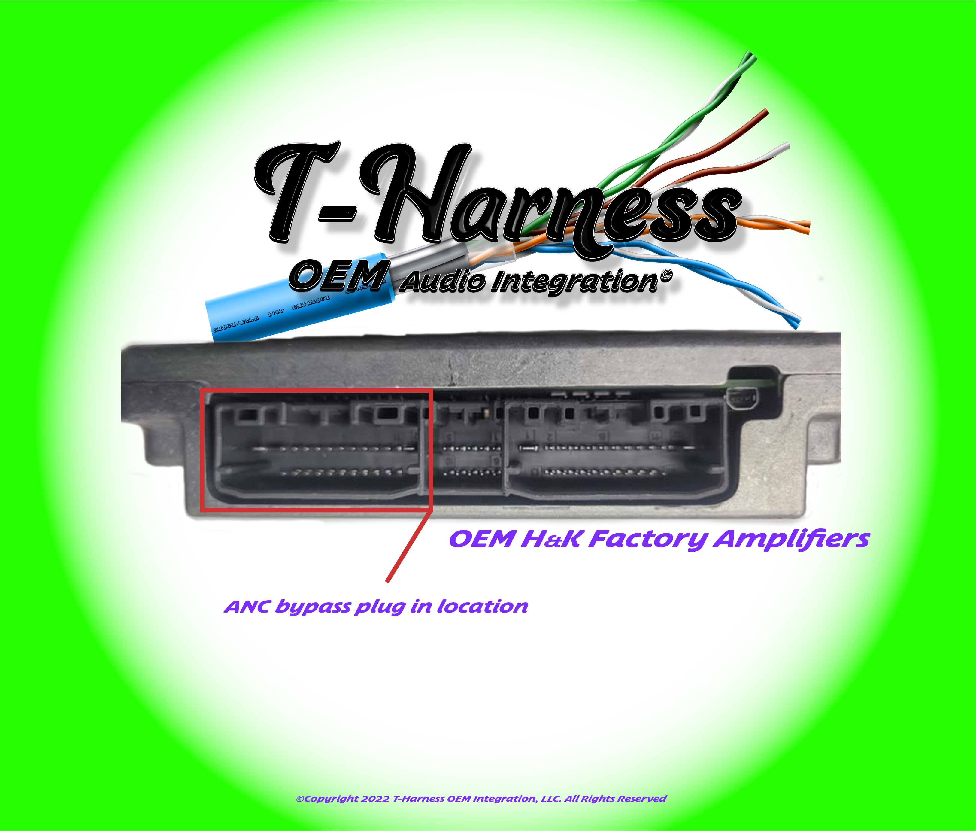 RAM ANC bypass Jeep Dodge harness 2015-2025