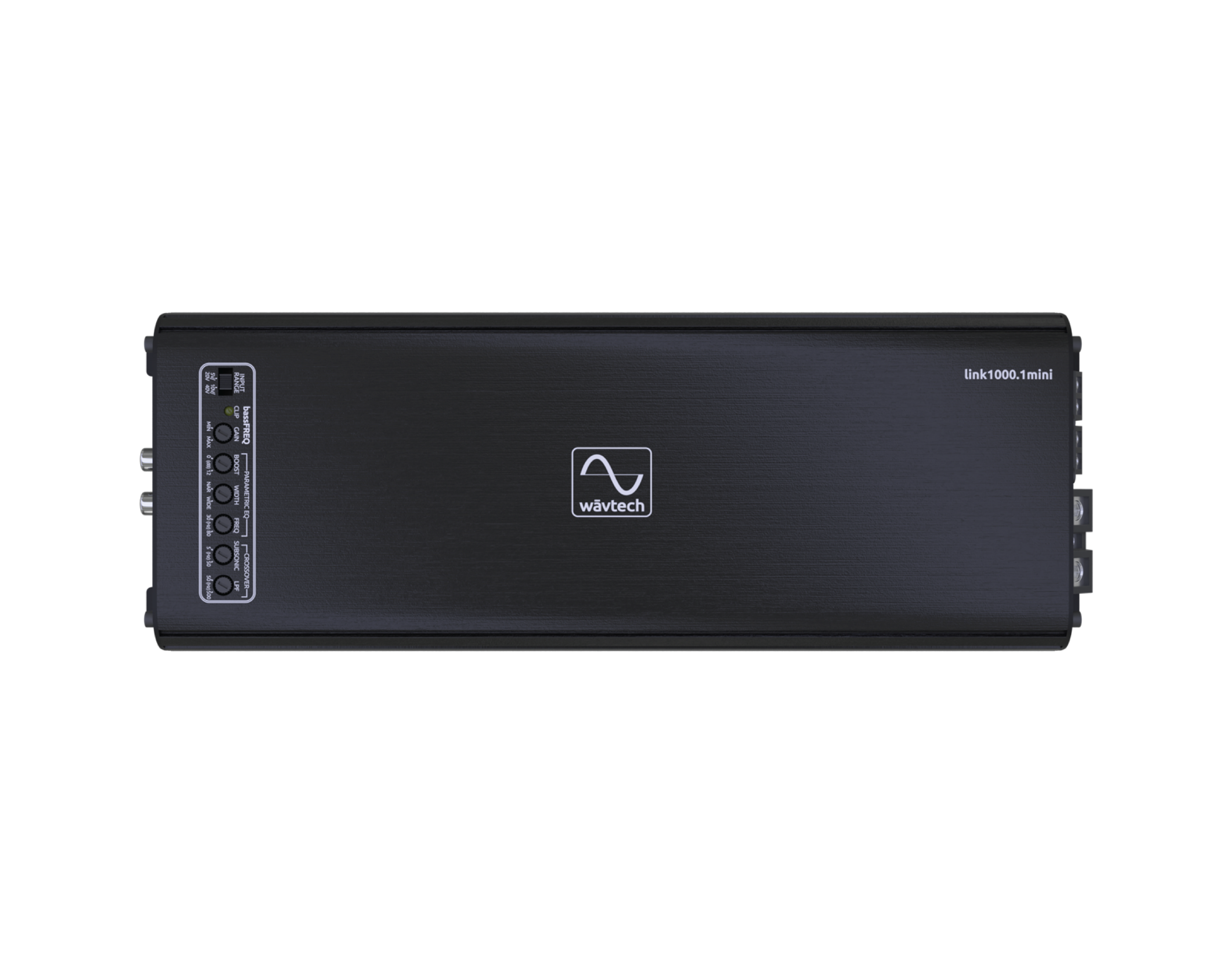 Wāvtech link1000.1mini Subwoofer amplifier with Parametric EQ